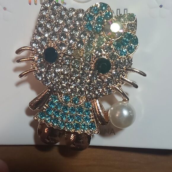 Hello Kat brooch - Picture 2 of 4